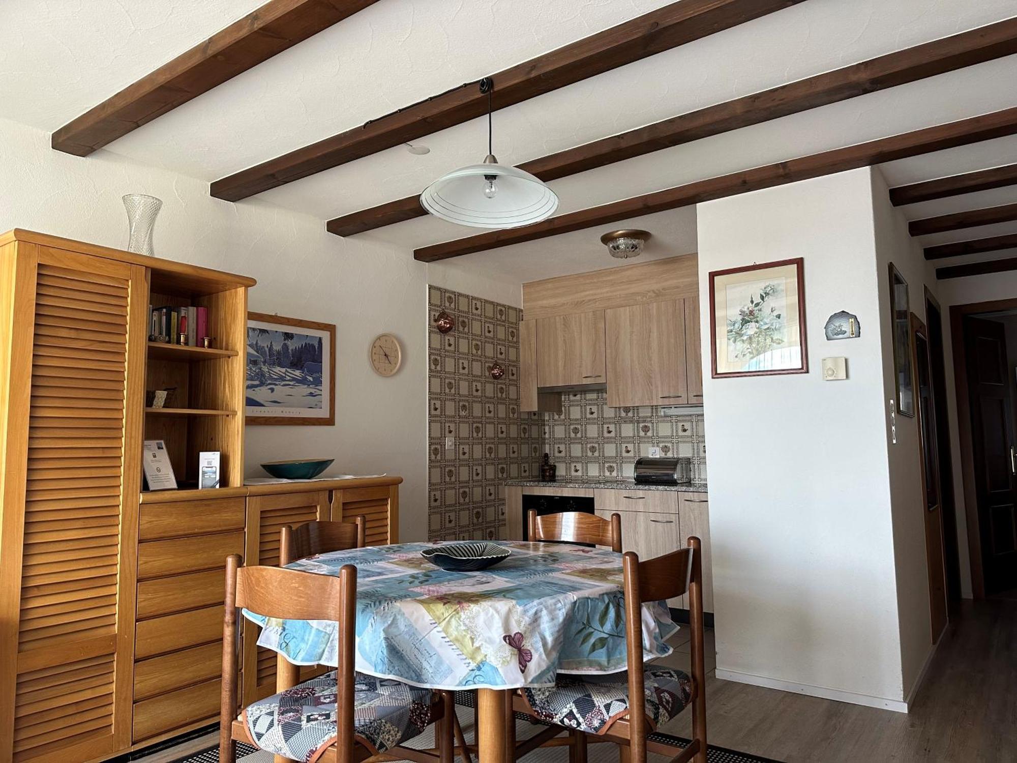Appartement Residenz La Mora à La Punt-Chamues-ch Extérieur photo